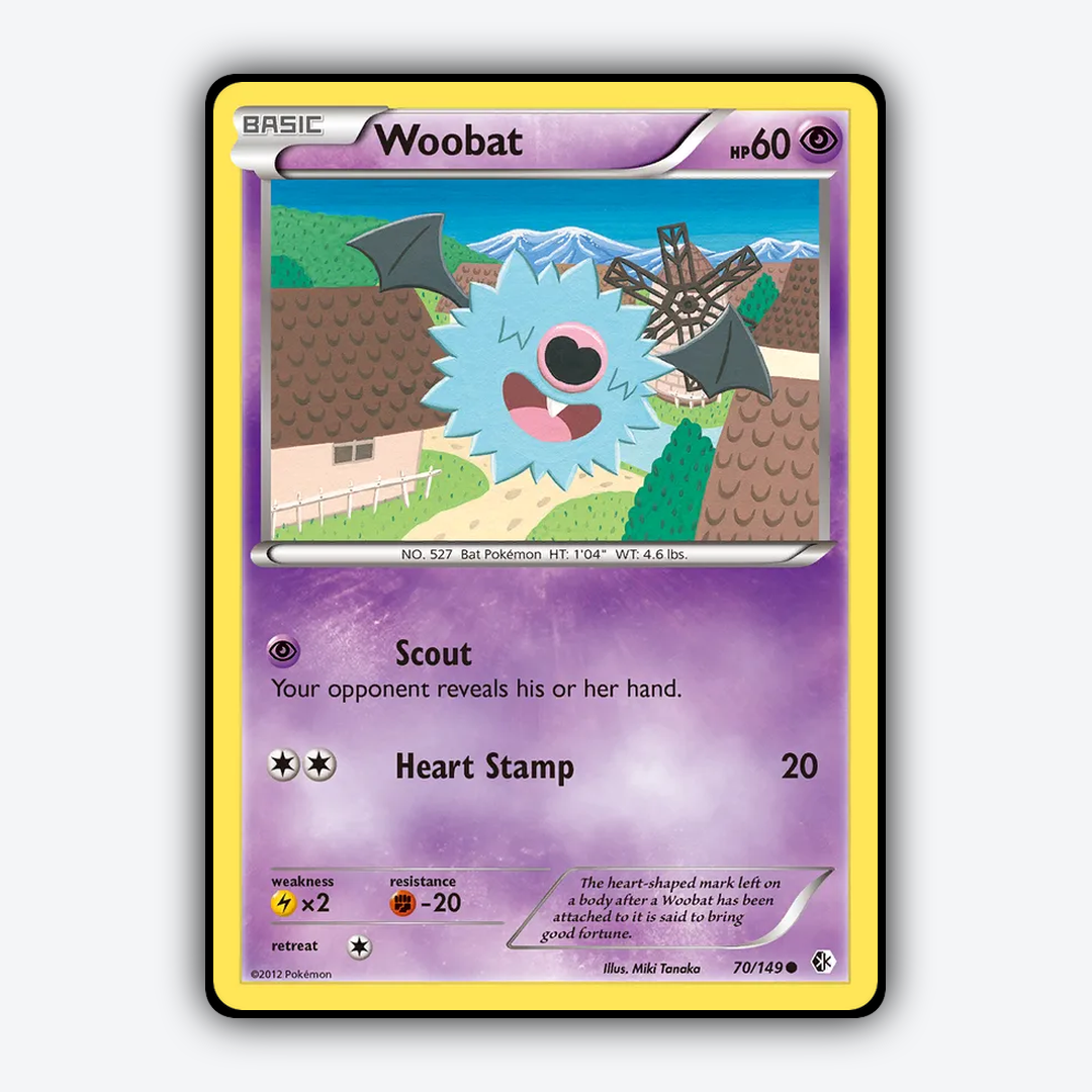 Woobat 070/149 - Boundaries Crossed Set - Card Rug