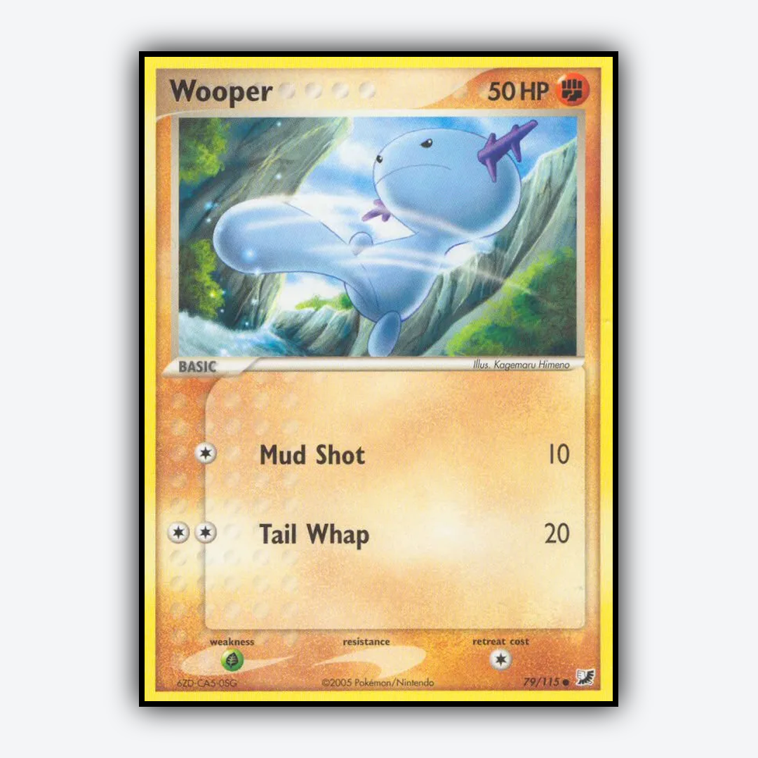 Wooper 079/115 - Unseen Forces Set - Card Rug
