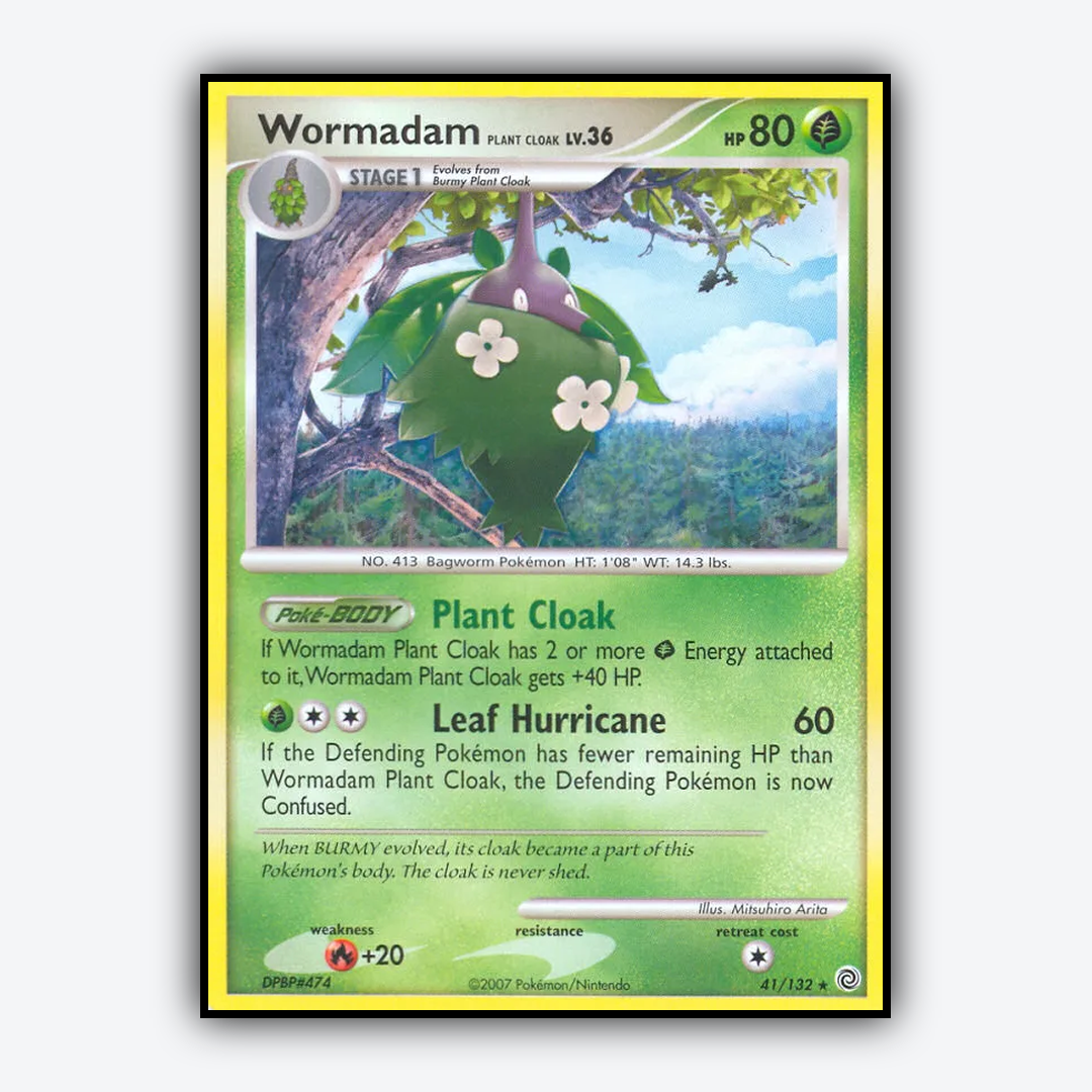 Wormadam Plant Cloak 041/132 - Secret Wonders Set - Card Rug