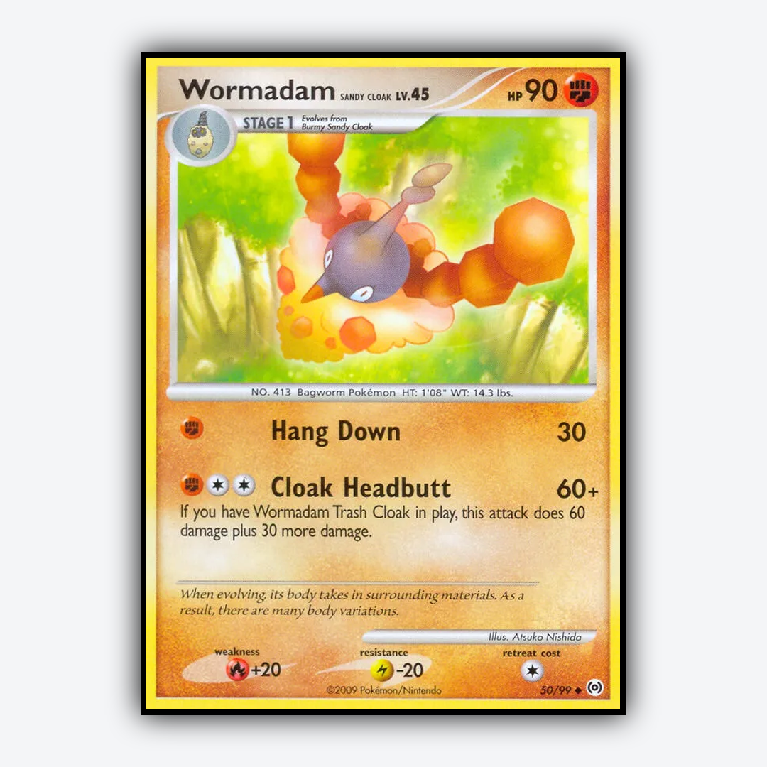 Wormadam Sandy Cloak 050/99 - Arceus Set - Card Rug