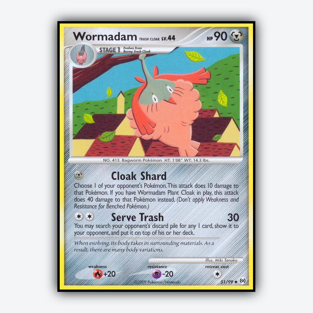 Wormadam Trash Cloak 051/99 - Arceus Set - Card Rug