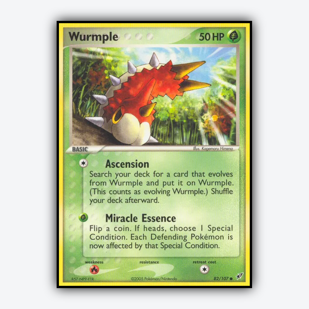 Wurmple 082/107 - Deoxys Set - Card Rug