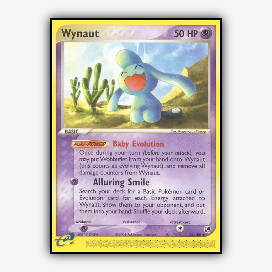 Wynaut 054/100 - Sandstorm Set - Card Rug