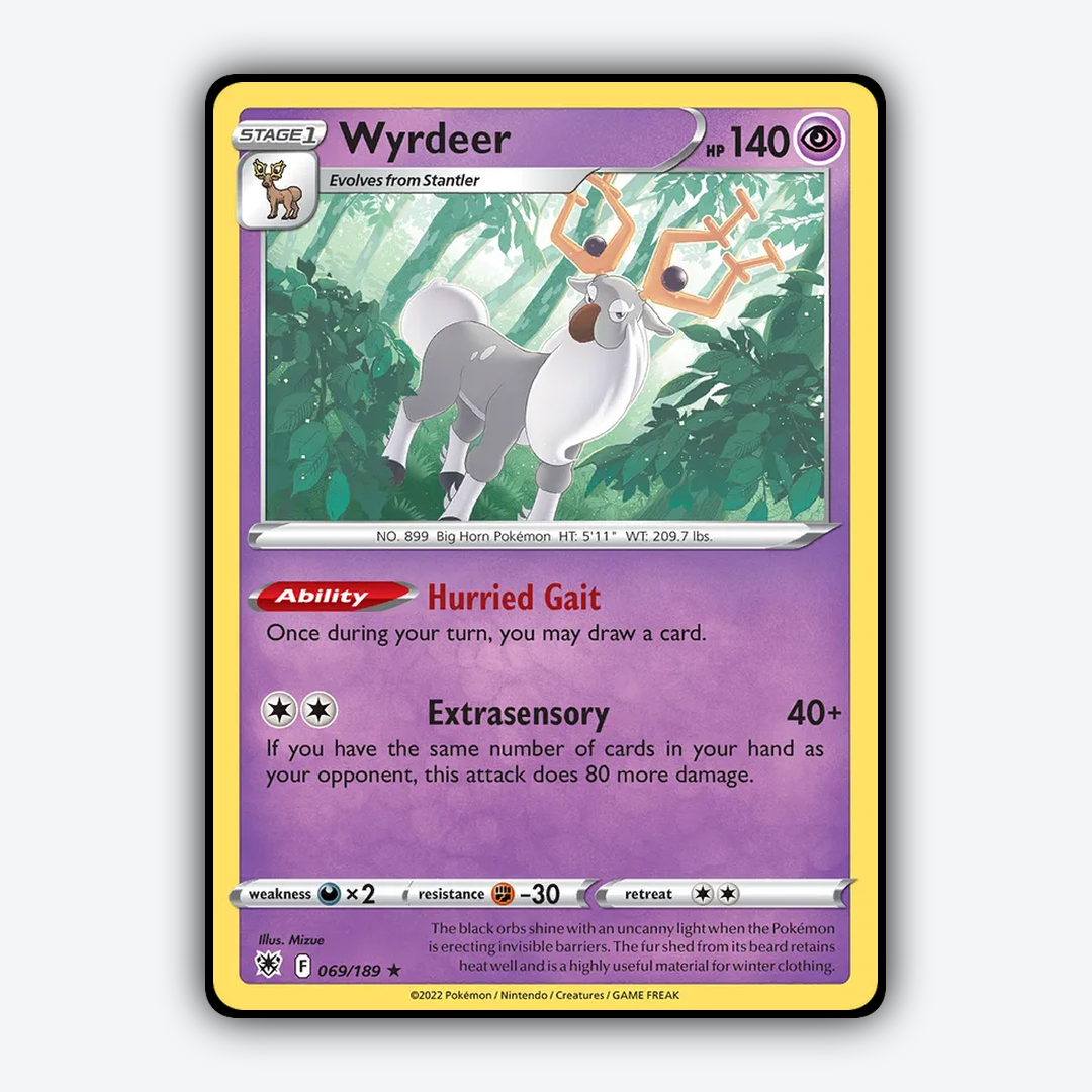 Wyrdeer 069/189 - Astral Radiance Set - Card Rug