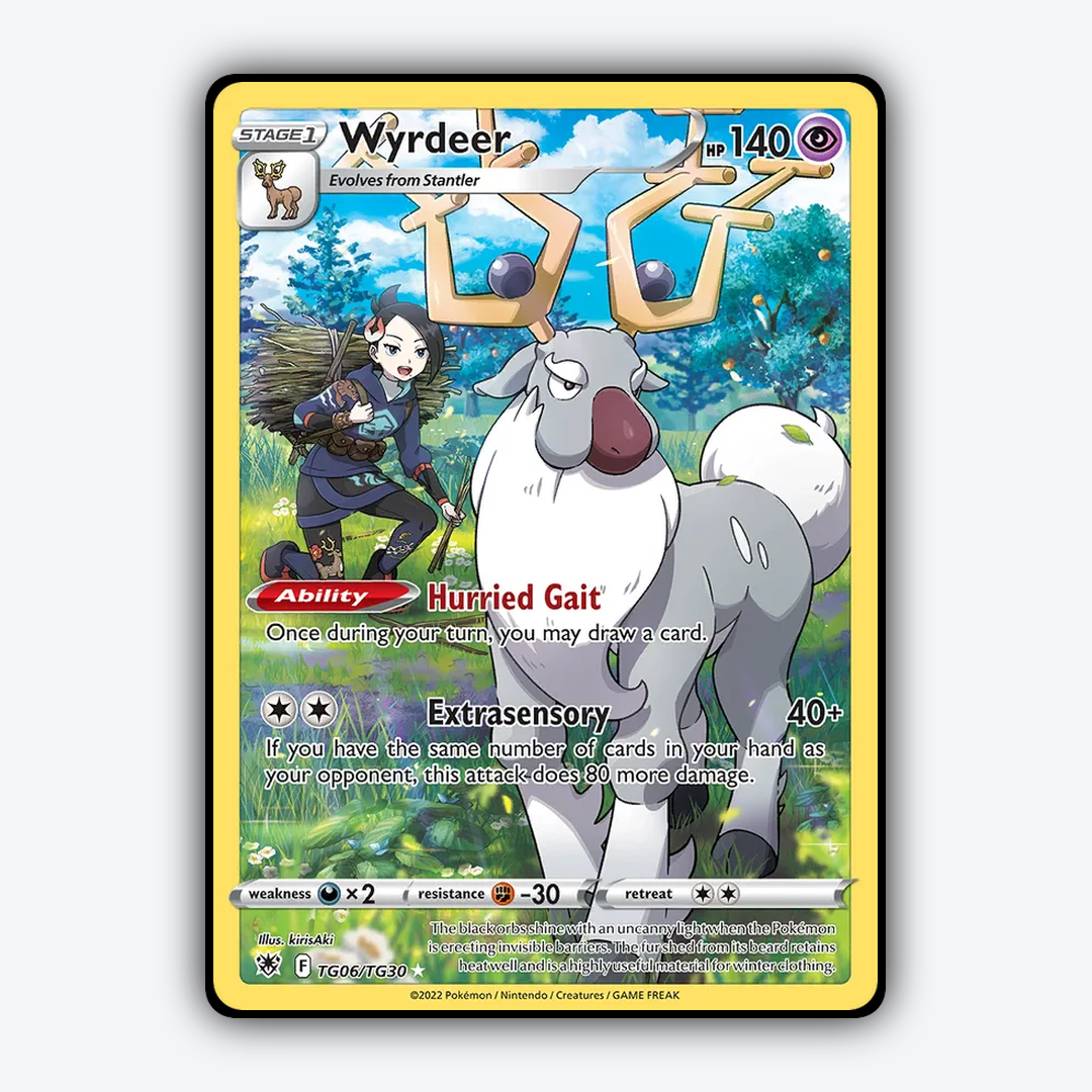 Wyrdeer TG006/30 - TG006/30 Astral Radiance Trainer Gallery Set - Card Rug
