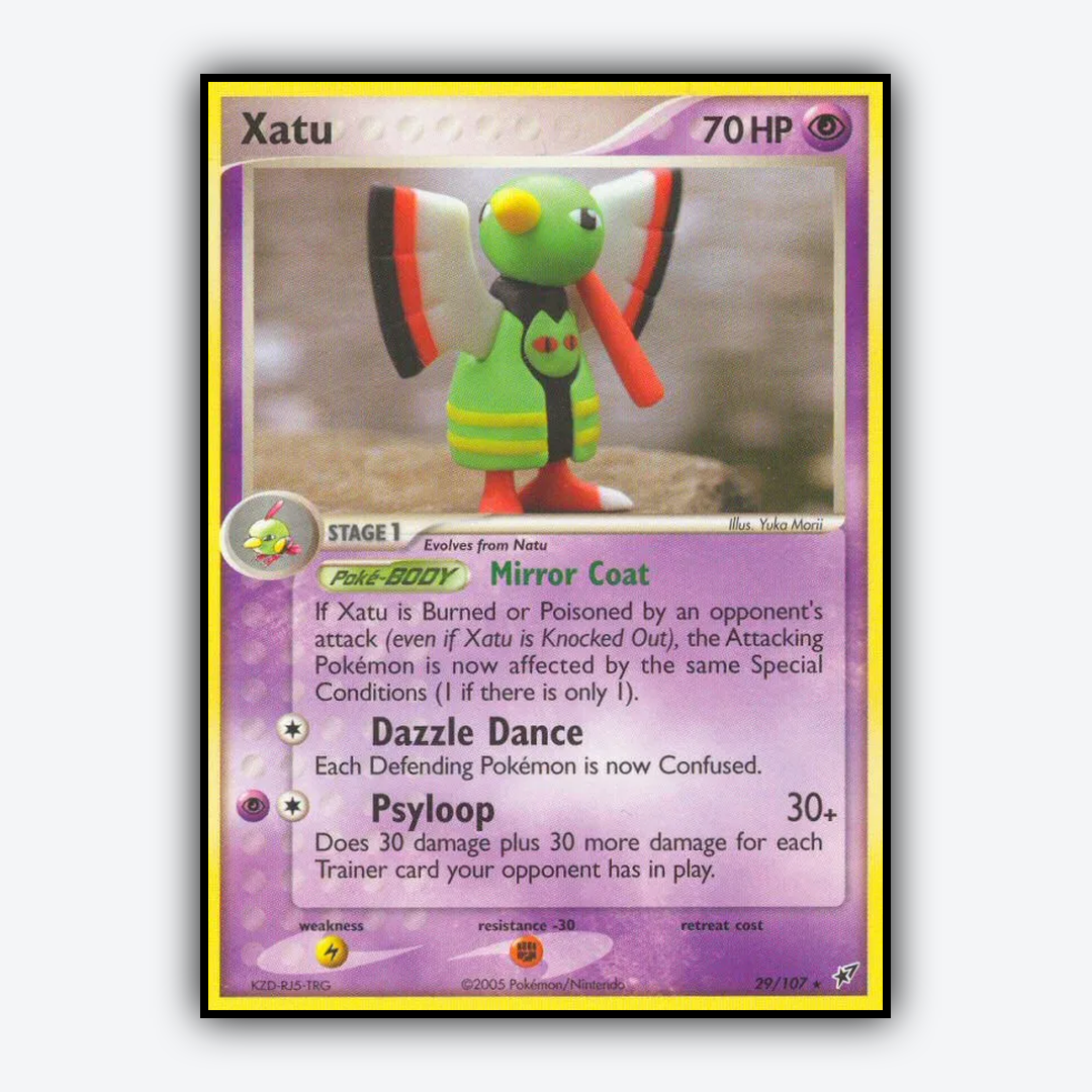 Xatu 029/107 - Deoxys Set - Card Rug