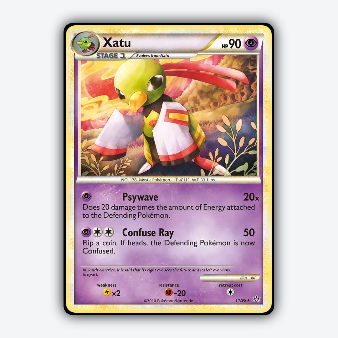 Xatu 011/95 - HS—Unleashed Set - Card Rug
