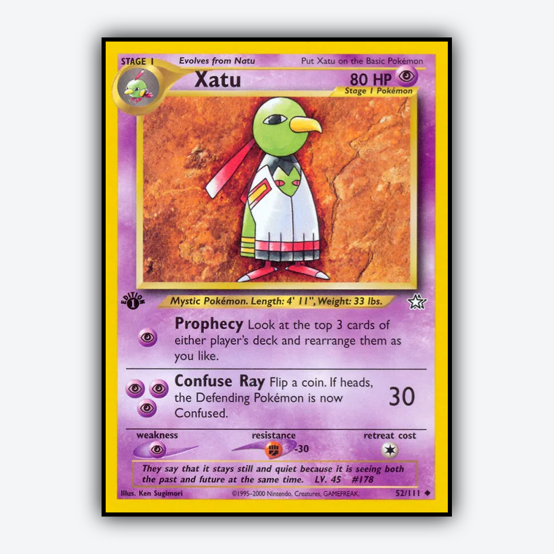 Xatu 052/111 - Neo Genesis Set - Card Rug