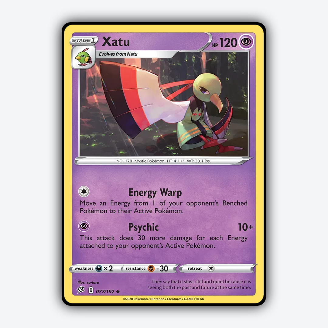 Xatu 077/192 - Rebel Clash Set - Card Rug