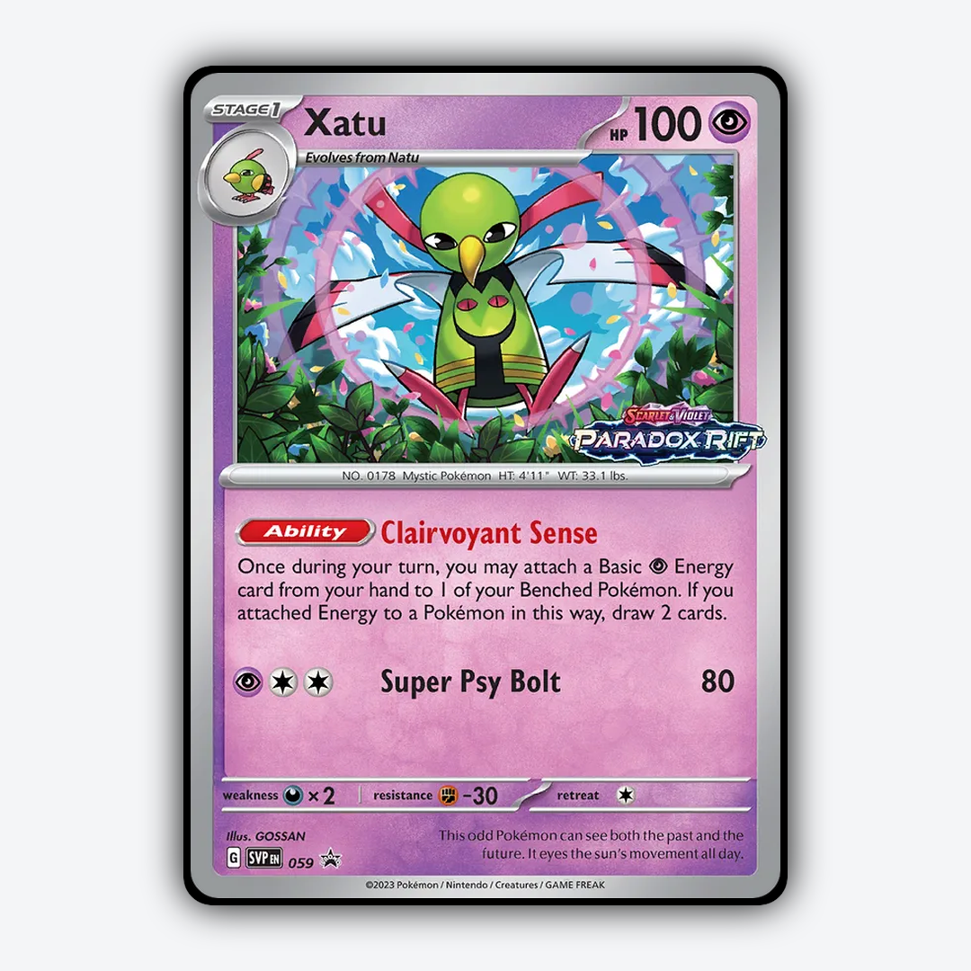 Xatu #59 - Scarlet & Violet Black Star Promos Set - Card Rug