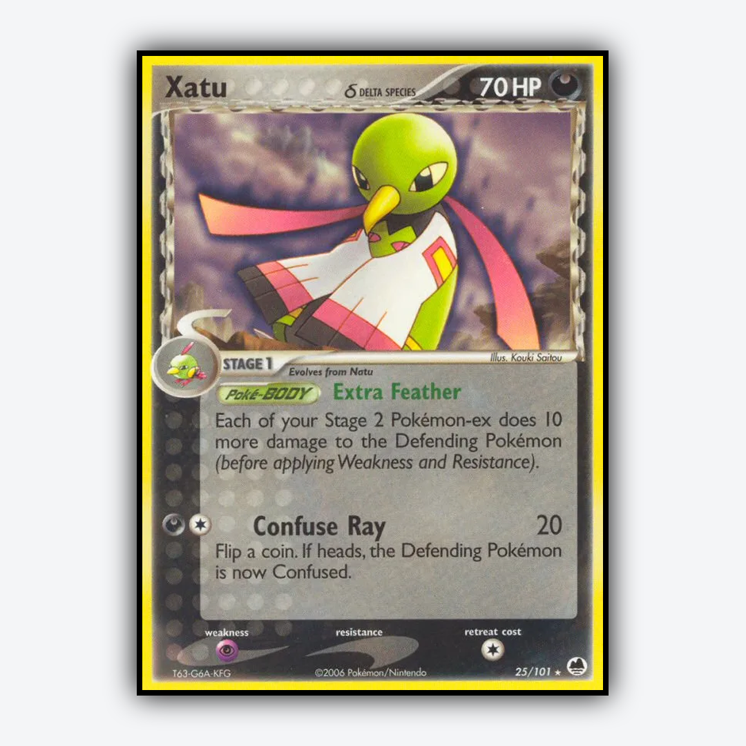 Xatu δ 025/101 - Dragon Frontiers Set - Card Rug