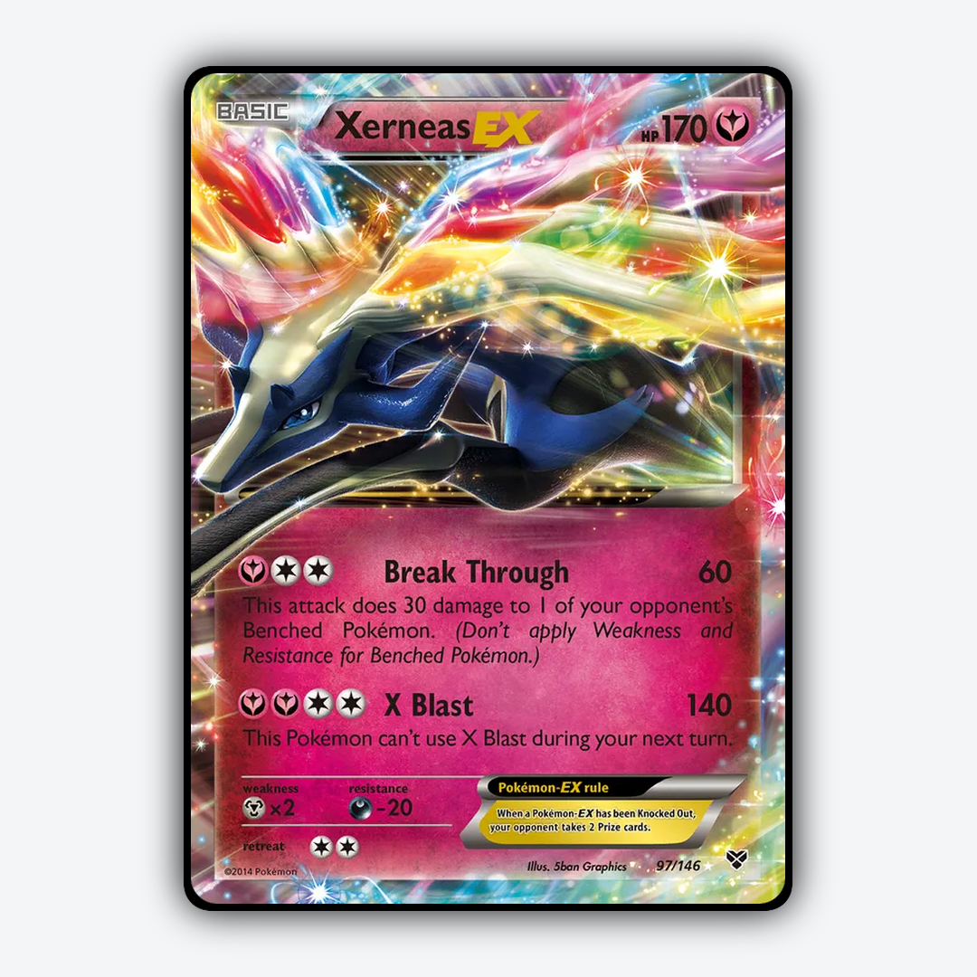 Xerneas-EX 097/146 - XY Set - Card Rug