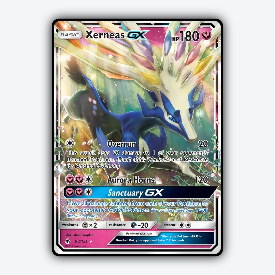 Xerneas-GX 090/131 - Forbidden Light Set - Card Rug
