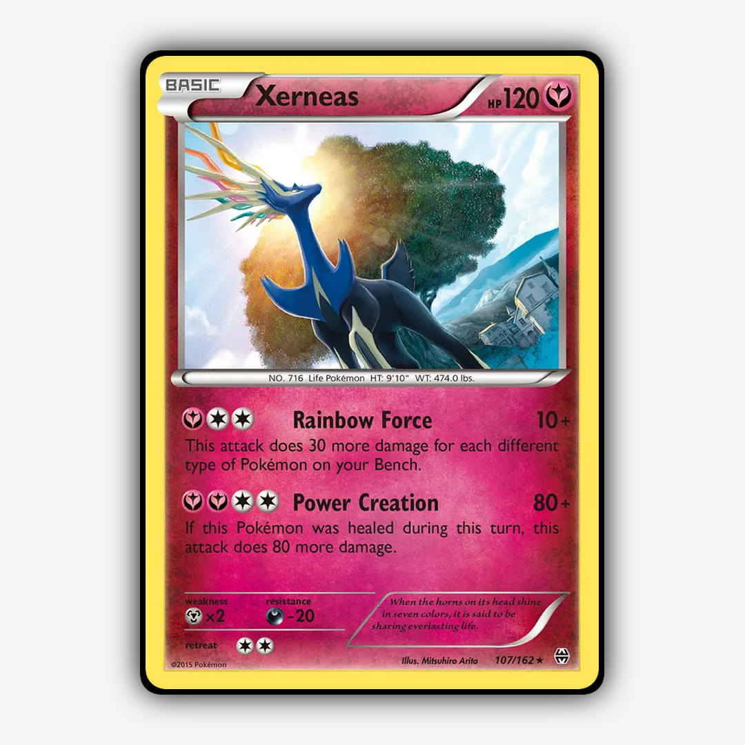Xerneas 107/162 - BREAKthrough Set - Card Rug