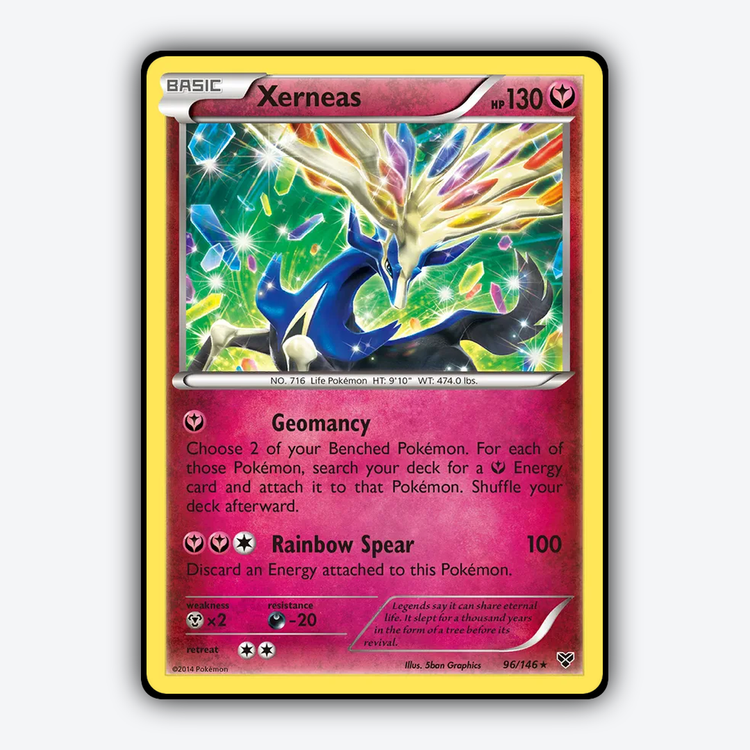 Xerneas 096/146 - XY Set - Card Rug