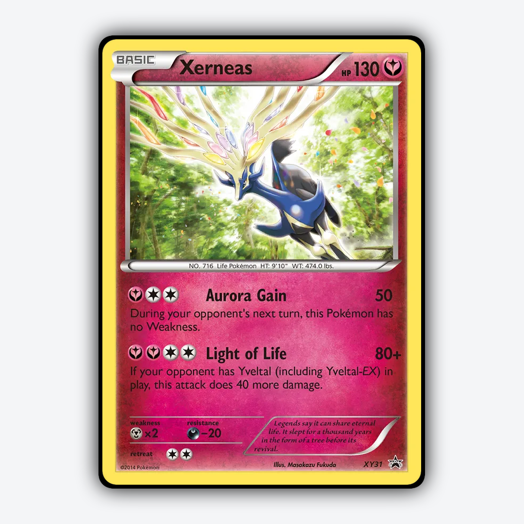 Xerneas #31 - XY Black Star Promos Set - Card Rug