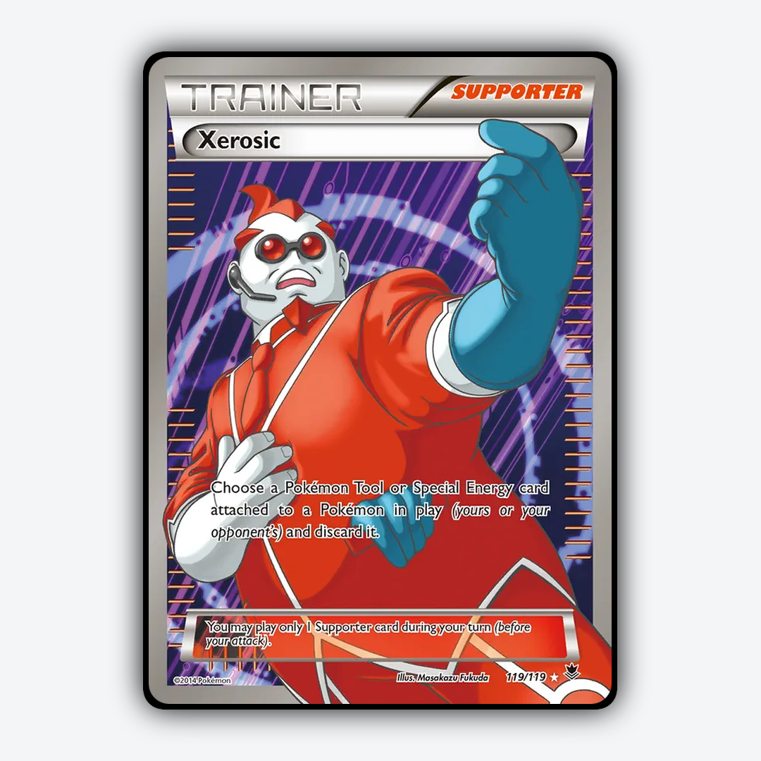 Xerosic 119/119 - Phantom Forces Set - Card Rug