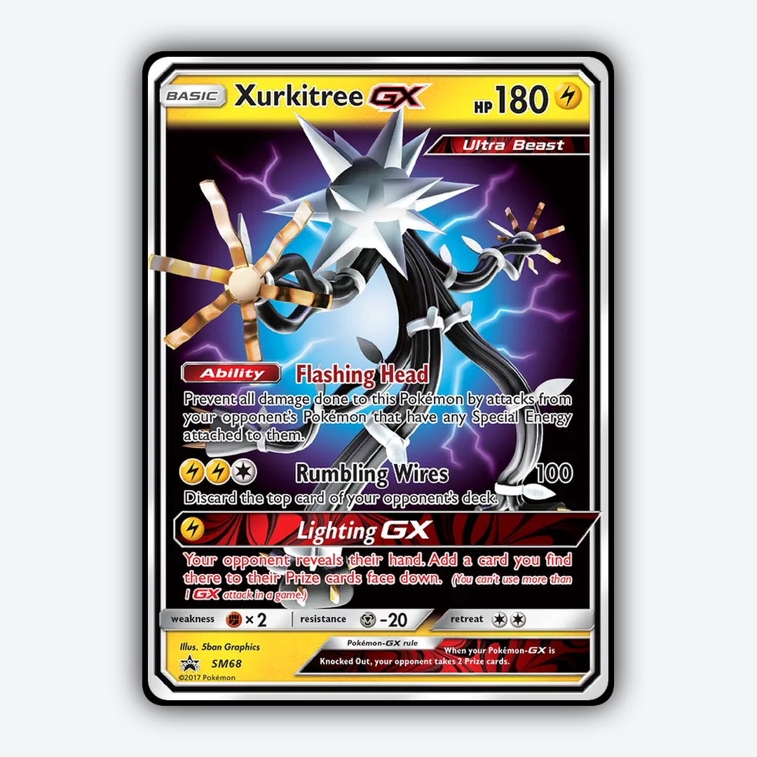 Xurkitree-GX #68 - SM Black Star Promos Set - Card Rug