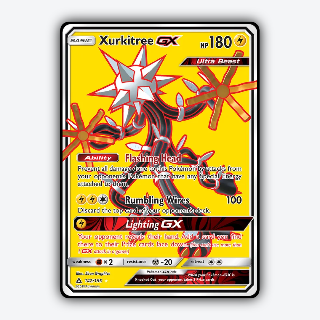 Xurkitree-GX 142/156 - Ultra Prism Set - Card Rug