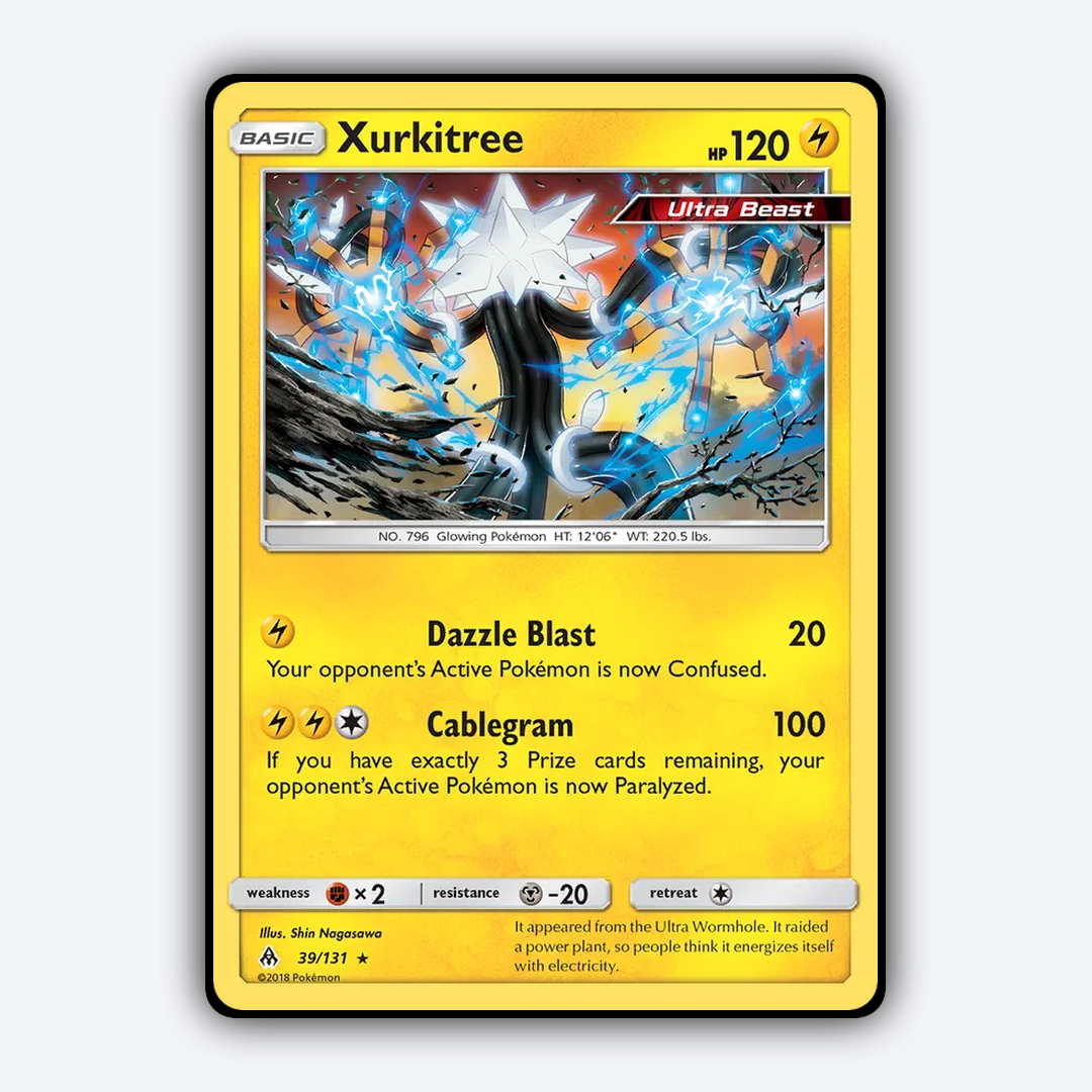 Xurkitree 039/131 - Forbidden Light Set - Card Rug