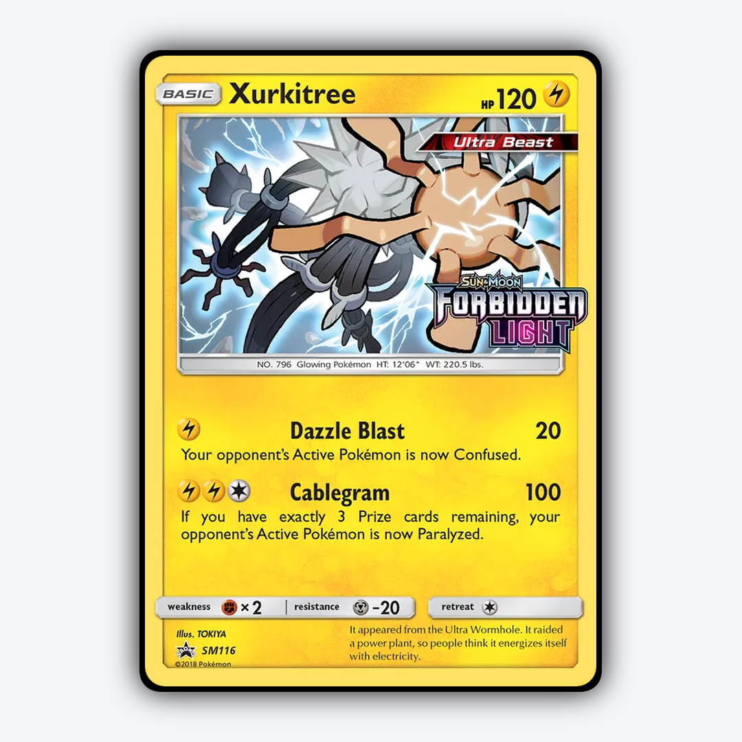 Xurkitree #116 - SM Black Star Promos Set - Card Rug