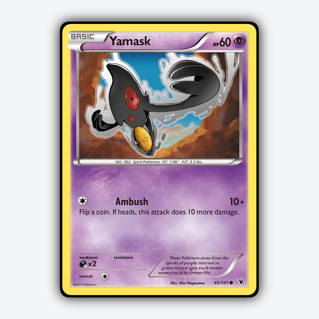 Yamask 045/101 - Noble Victories Set - Card Rug