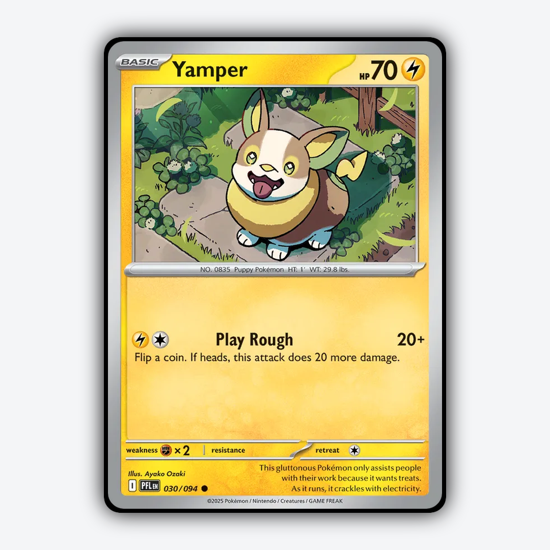 Yamper 030/094 - Phantasmal Flames Set - Card Rug