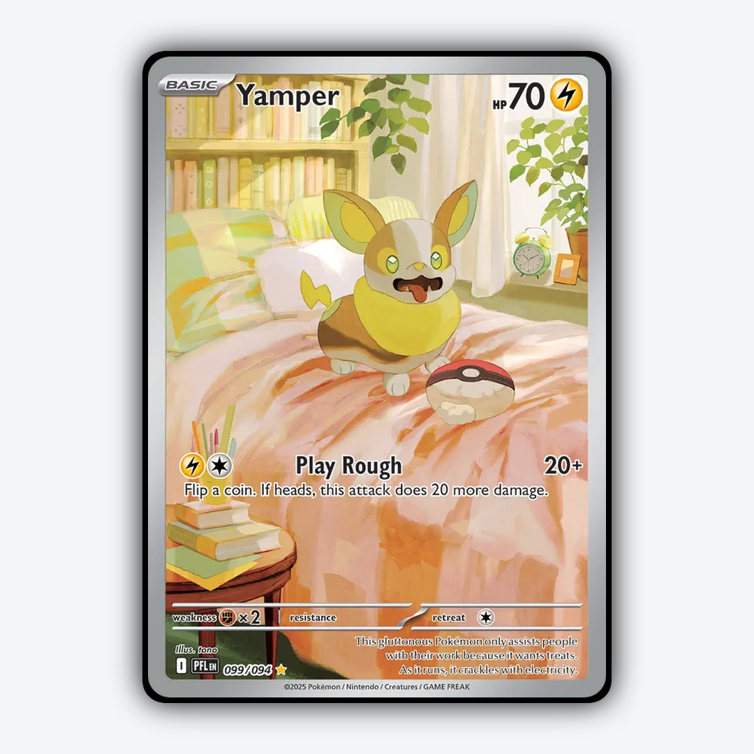 Yamper 099/094 - Phantasmal Flames Set - Card Rug
