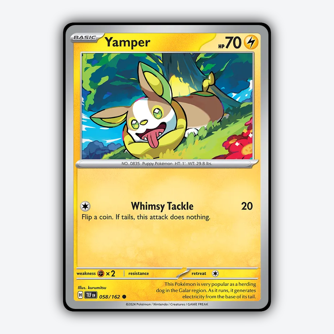 Yamper 058/162 - Temporal Forces Set - Card Rug