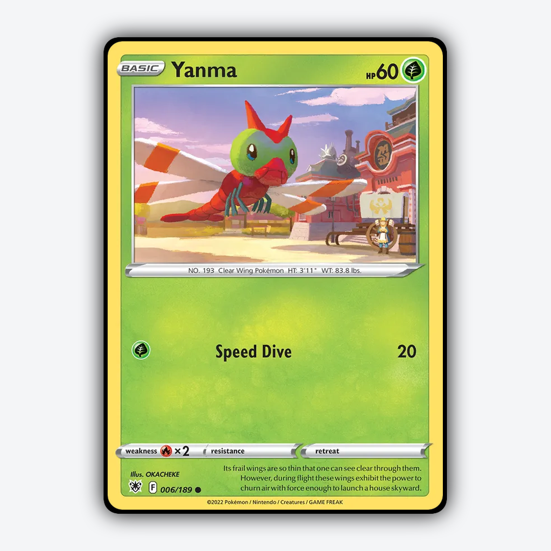 Yanma 006/189 - Astral Radiance Set - Card Rug