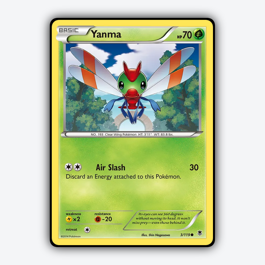 Yanma 003/119 - Phantom Forces Set - Card Rug