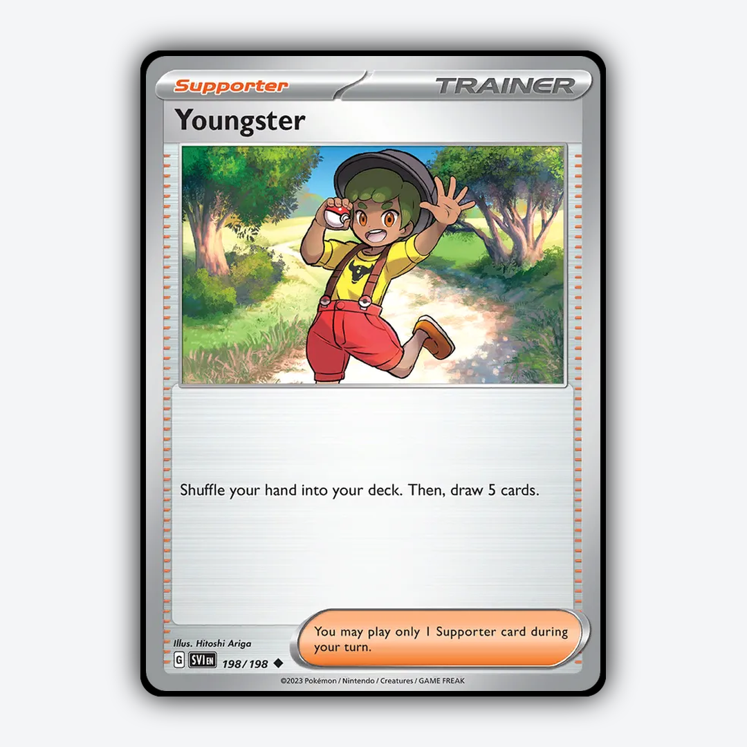 Youngster 198/198 - Scarlet & Violet Set - Card Rug