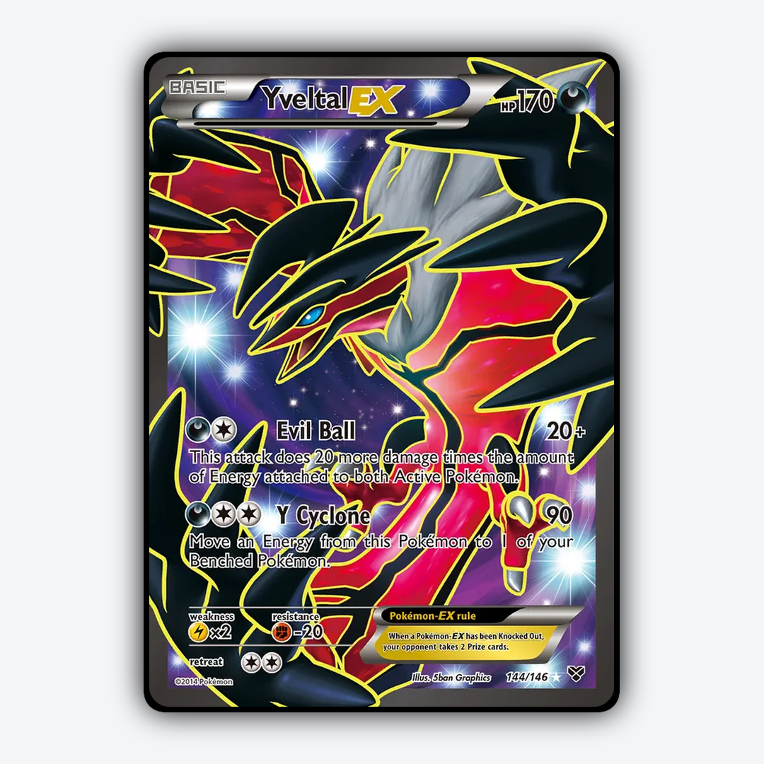 Yveltal-EX 144/146 - XY Set - Card Rug