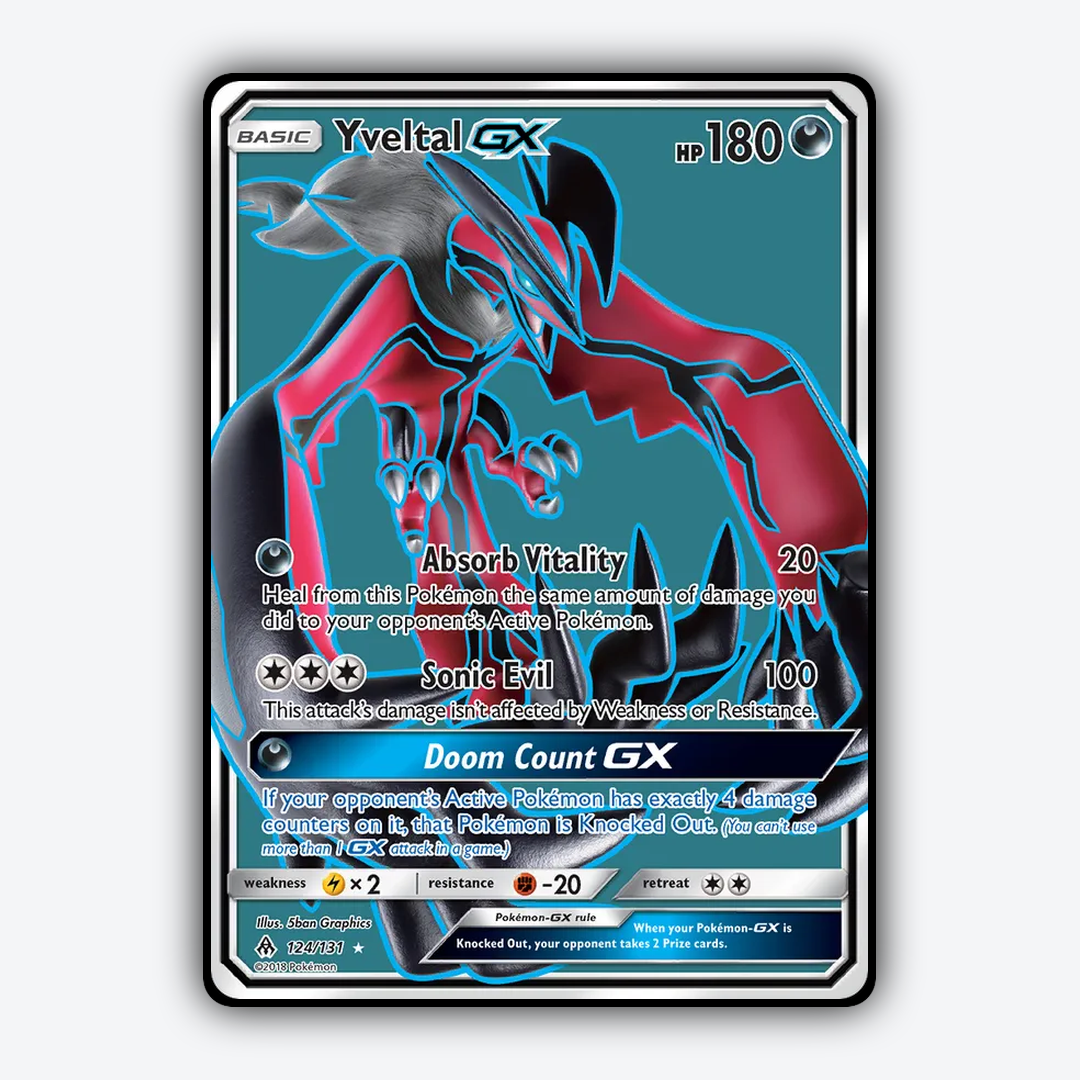 Yveltal-GX 124/131 - Forbidden Light Set - Card Rug