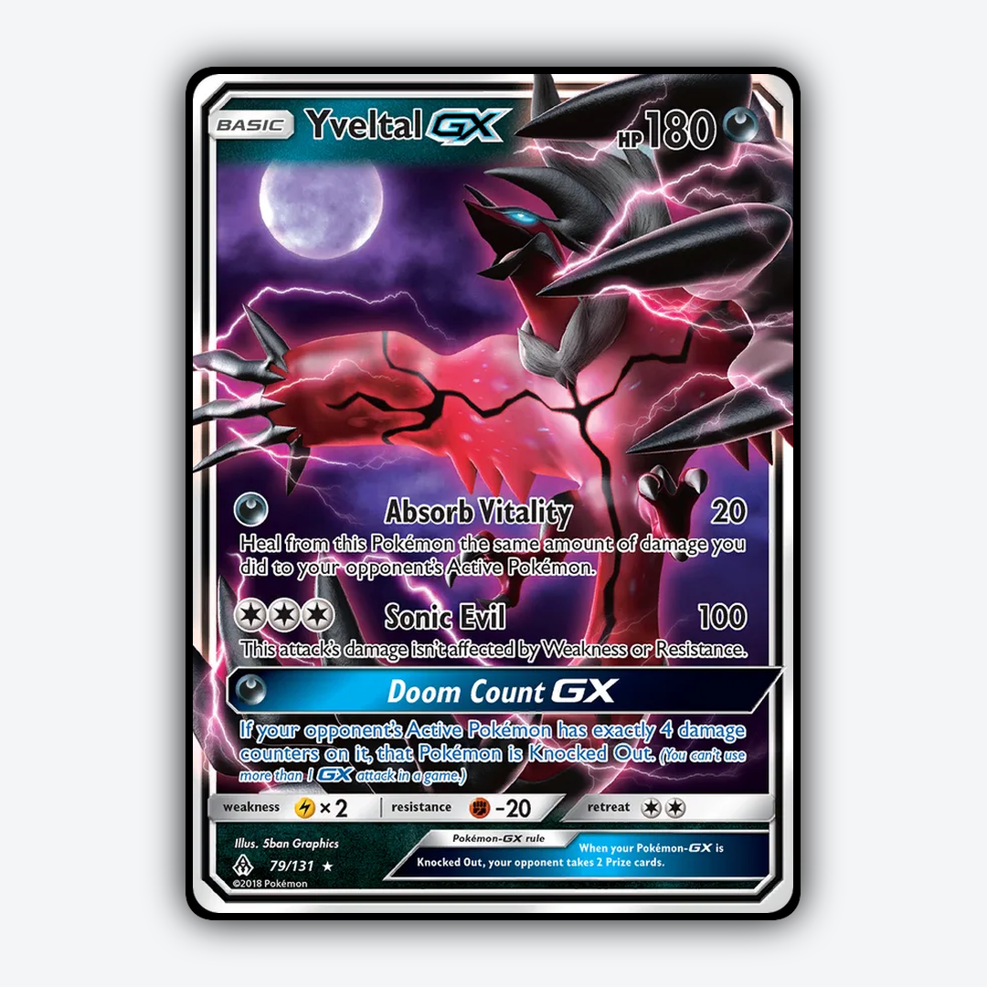 Yveltal-GX 079/131 - Forbidden Light Set - Card Rug