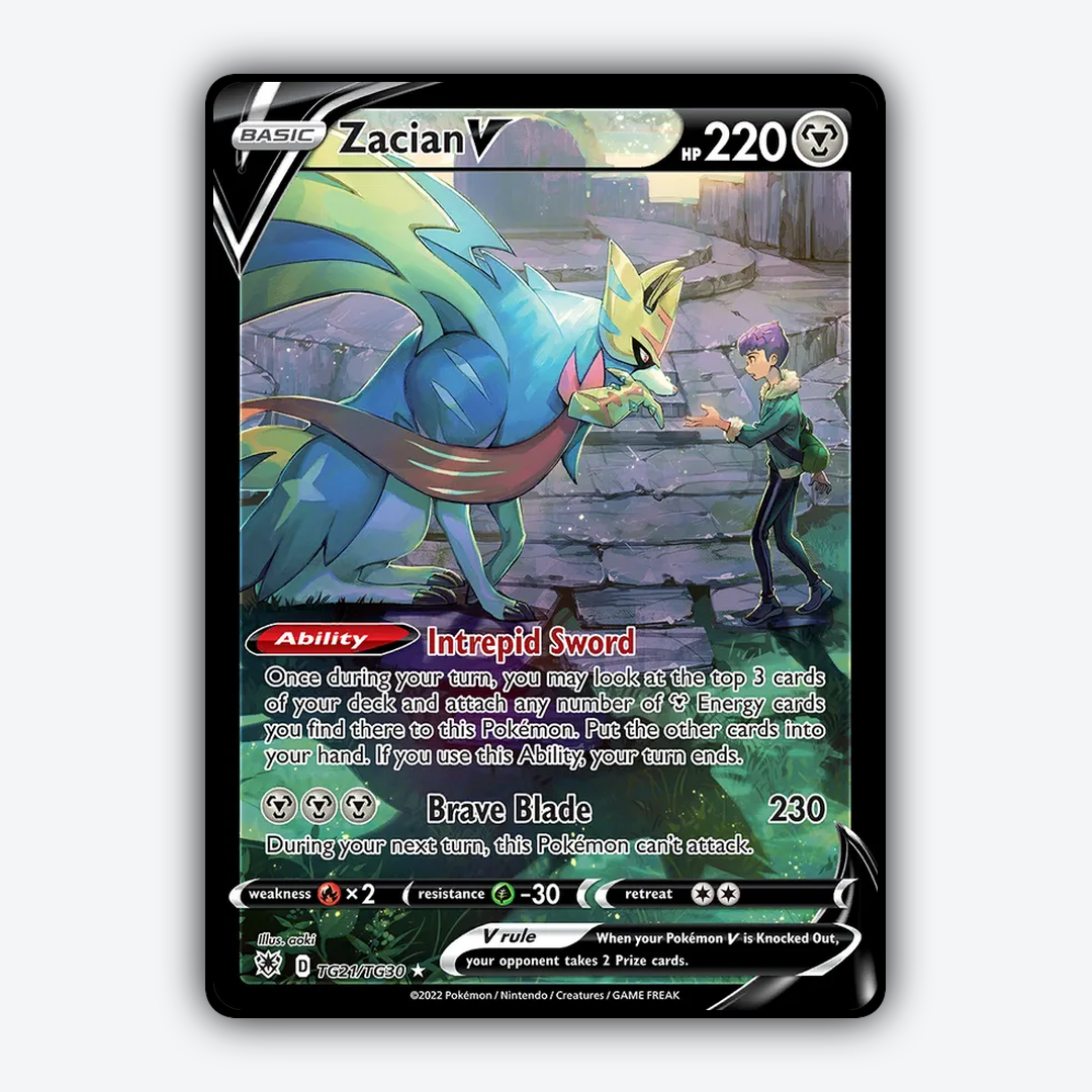 Zacian V TG021/30 - TG021/30 Astral Radiance Trainer Gallery Set - Card Rug