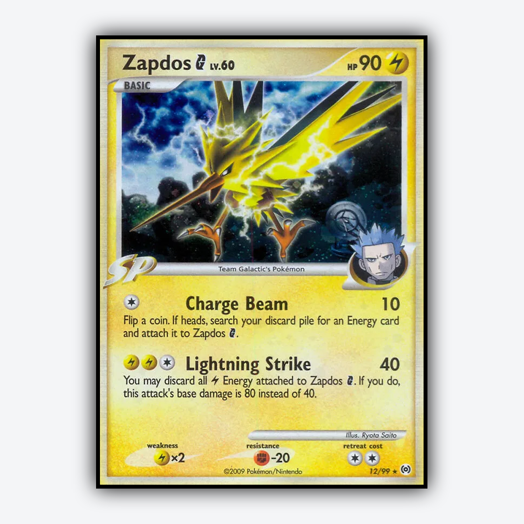 Zapdos G 012/99 - Arceus Set - Card Rug