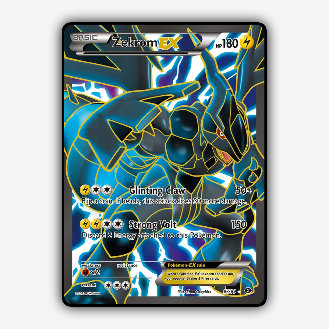 Zekrom-EX 097/99 - Next Destinies Set - Card Rug