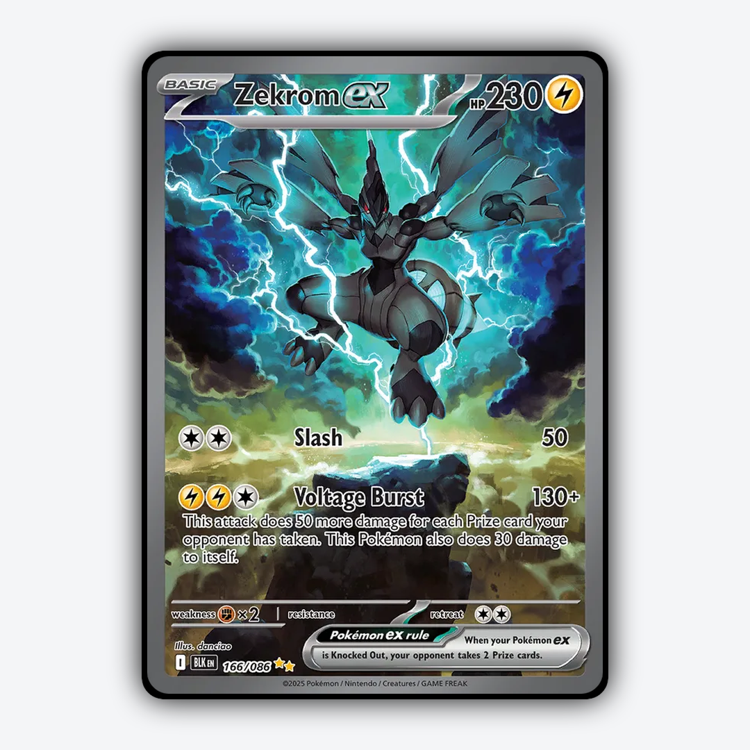 Zekrom ex #166 - Black Bolt Set - Card Rug