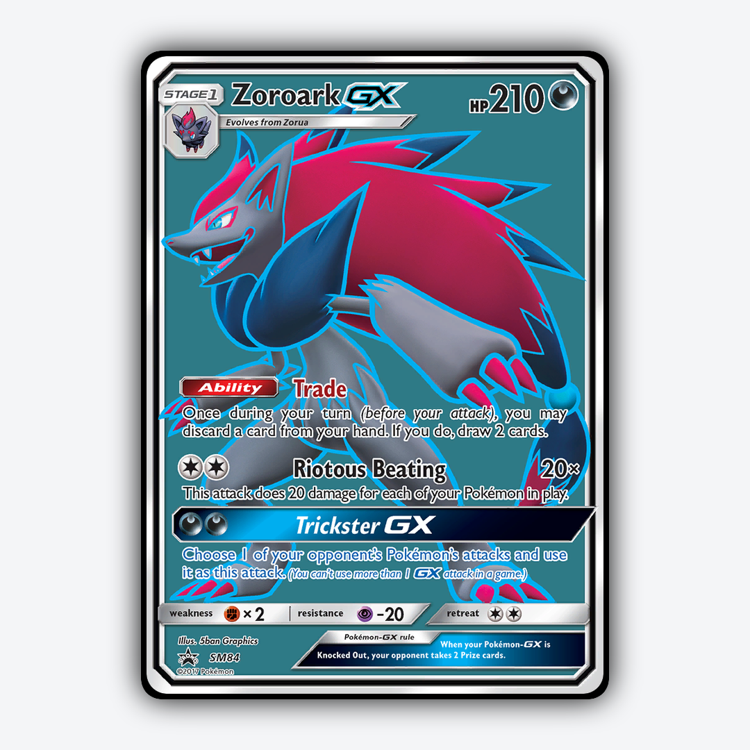 Zoroark-GX #84 - SM Black Star Promos Set - Card Rug