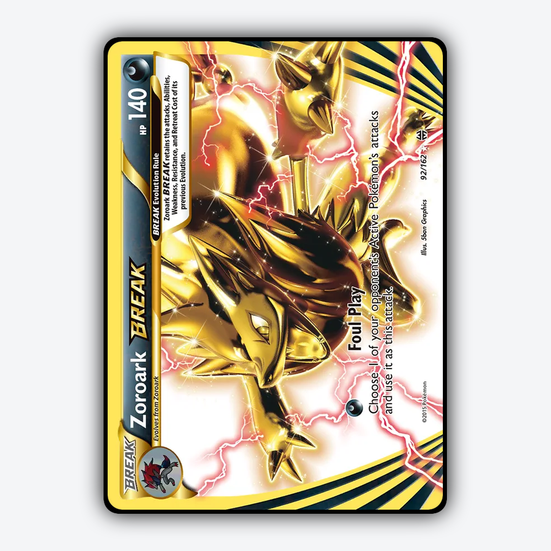 Zoroark BREAK 092/162 - BREAKthrough Set - Card Rug