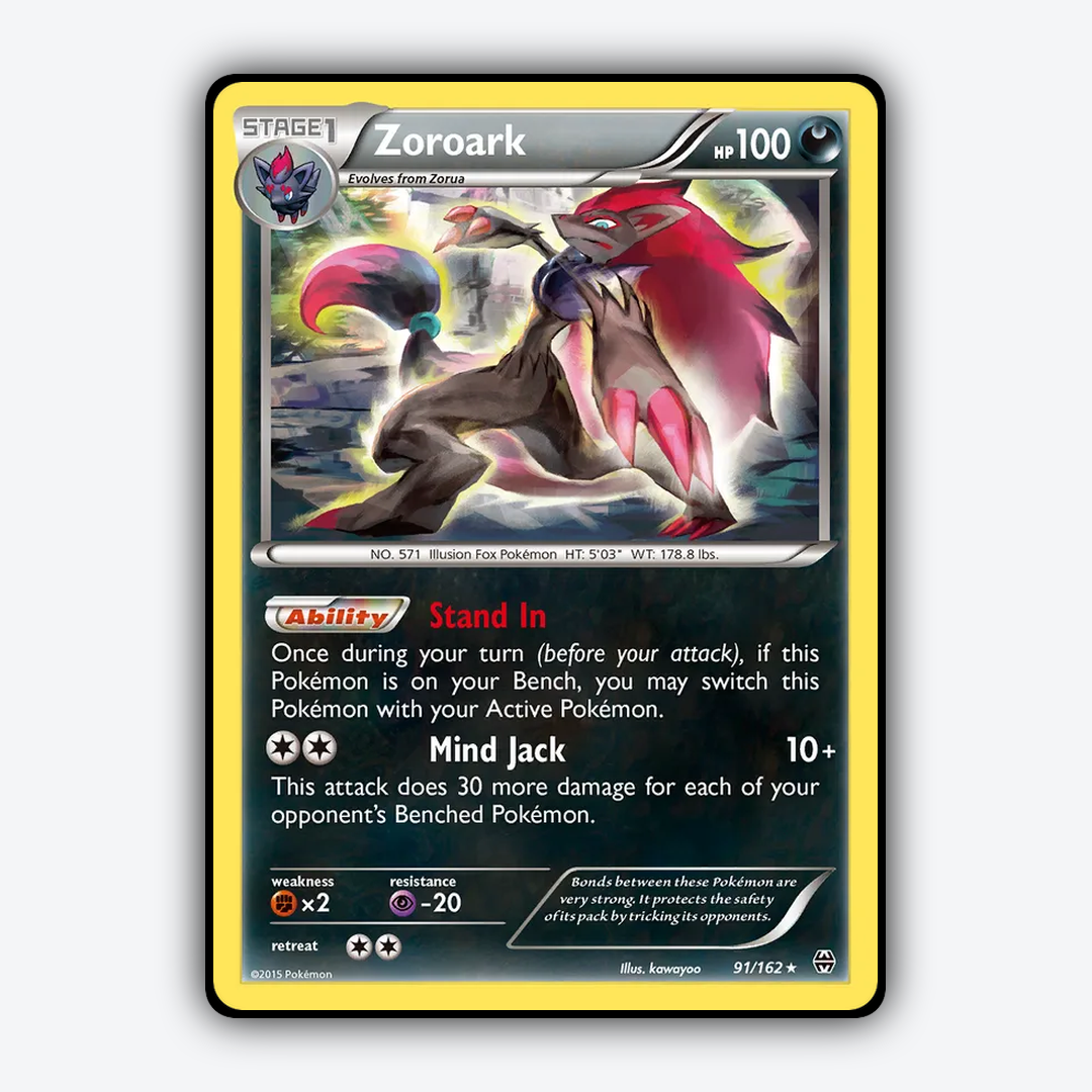 Zoroark 091/162 - BREAKthrough Set - Card Rug