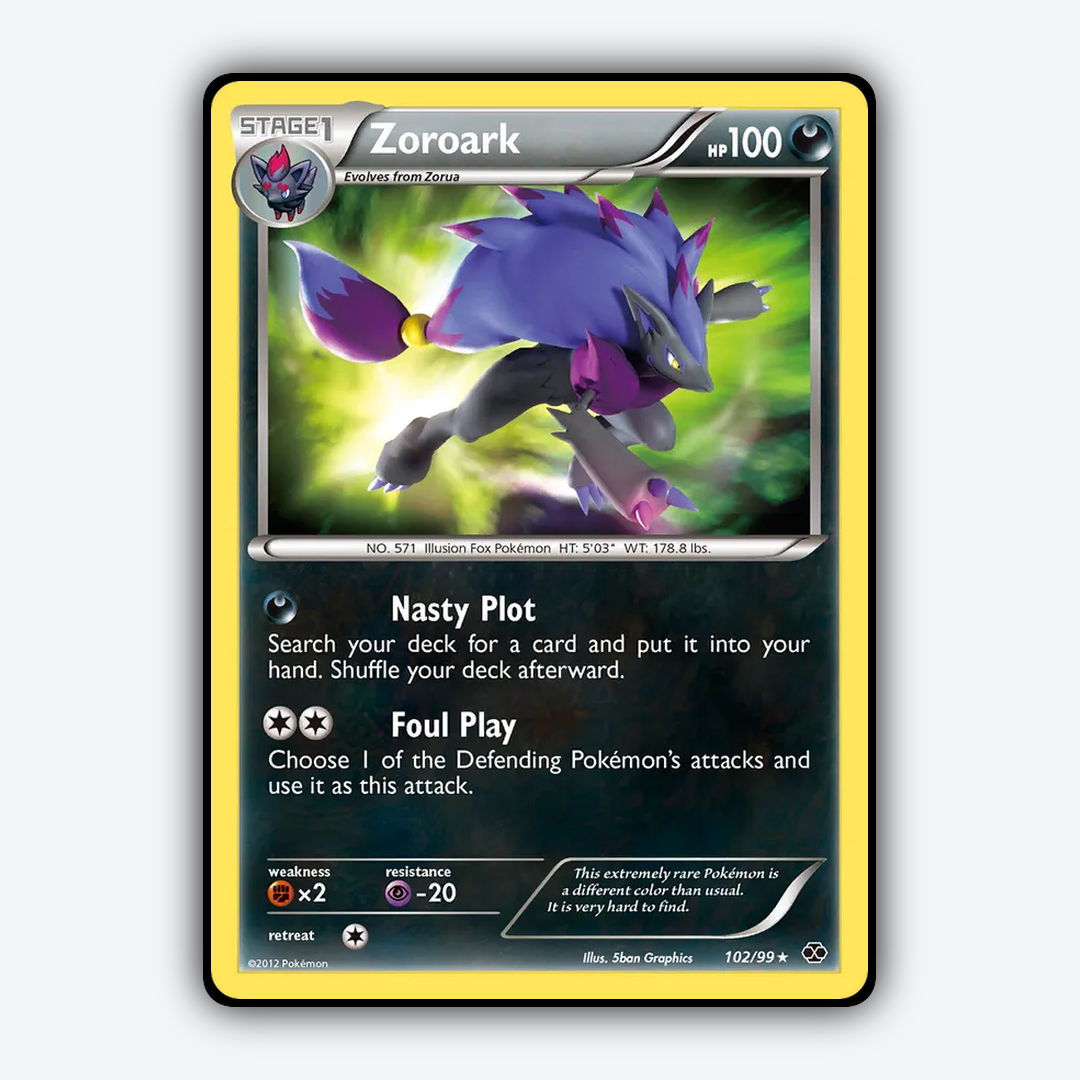 Zoroark 102/99 - Next Destinies Set - Card Rug