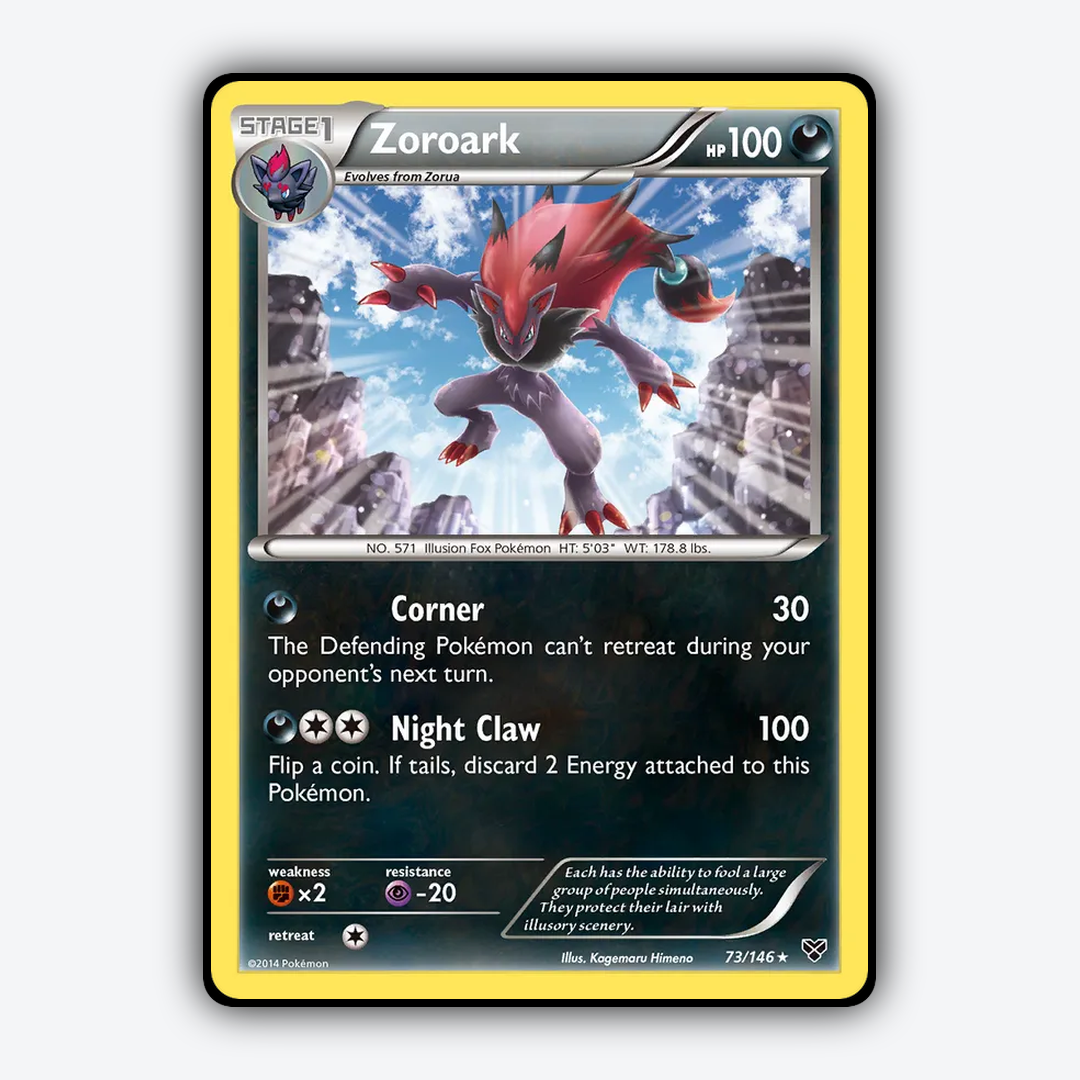 Zoroark 073/146 - XY Set - Card Rug