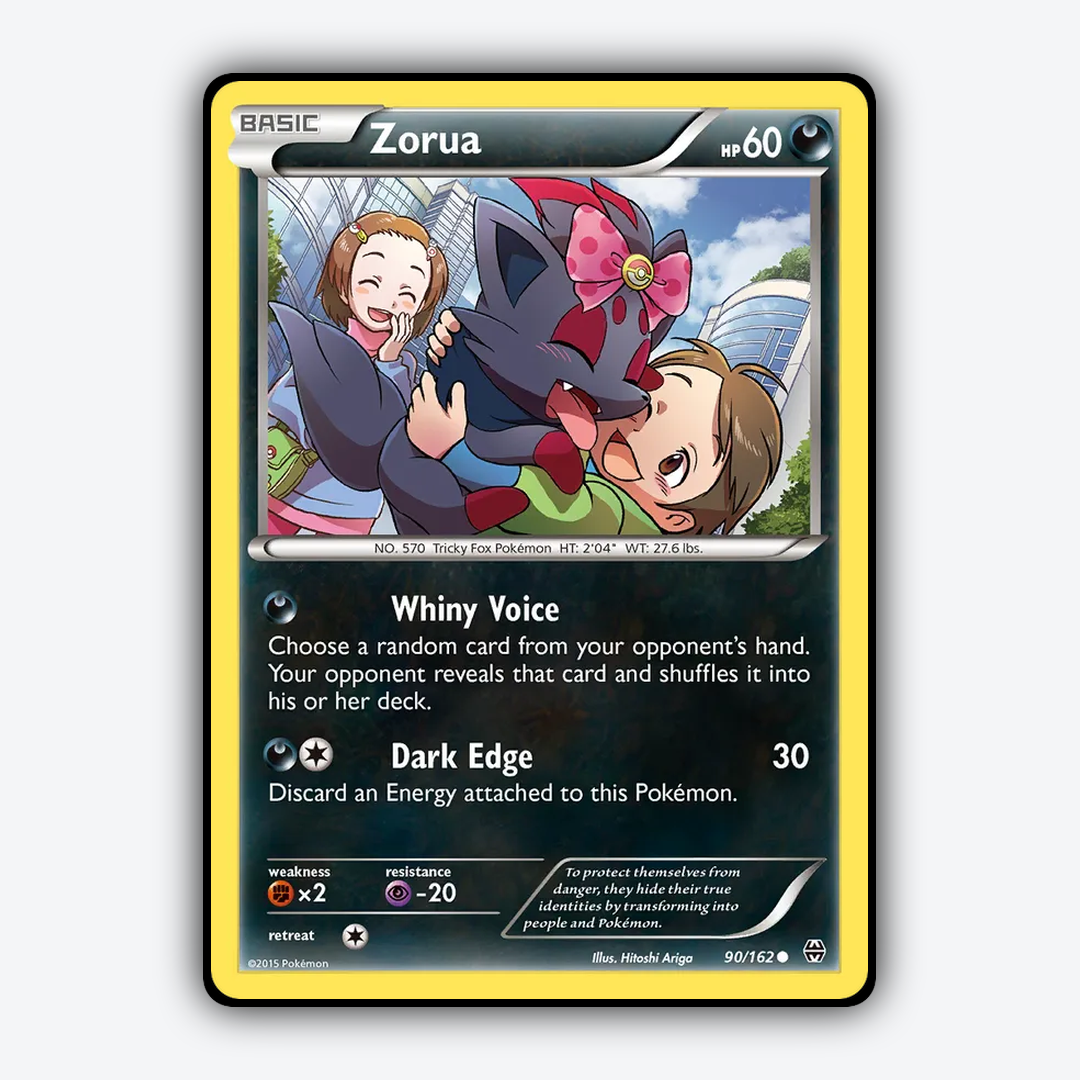 Zorua 090/162 - BREAKthrough Set - Card Rug