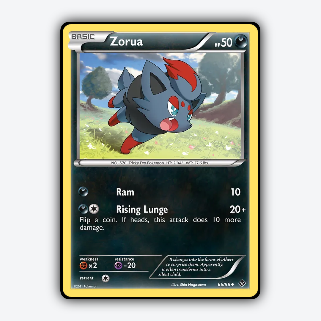 Zorua 066/98 - Emerging Powers Set - Card Rug