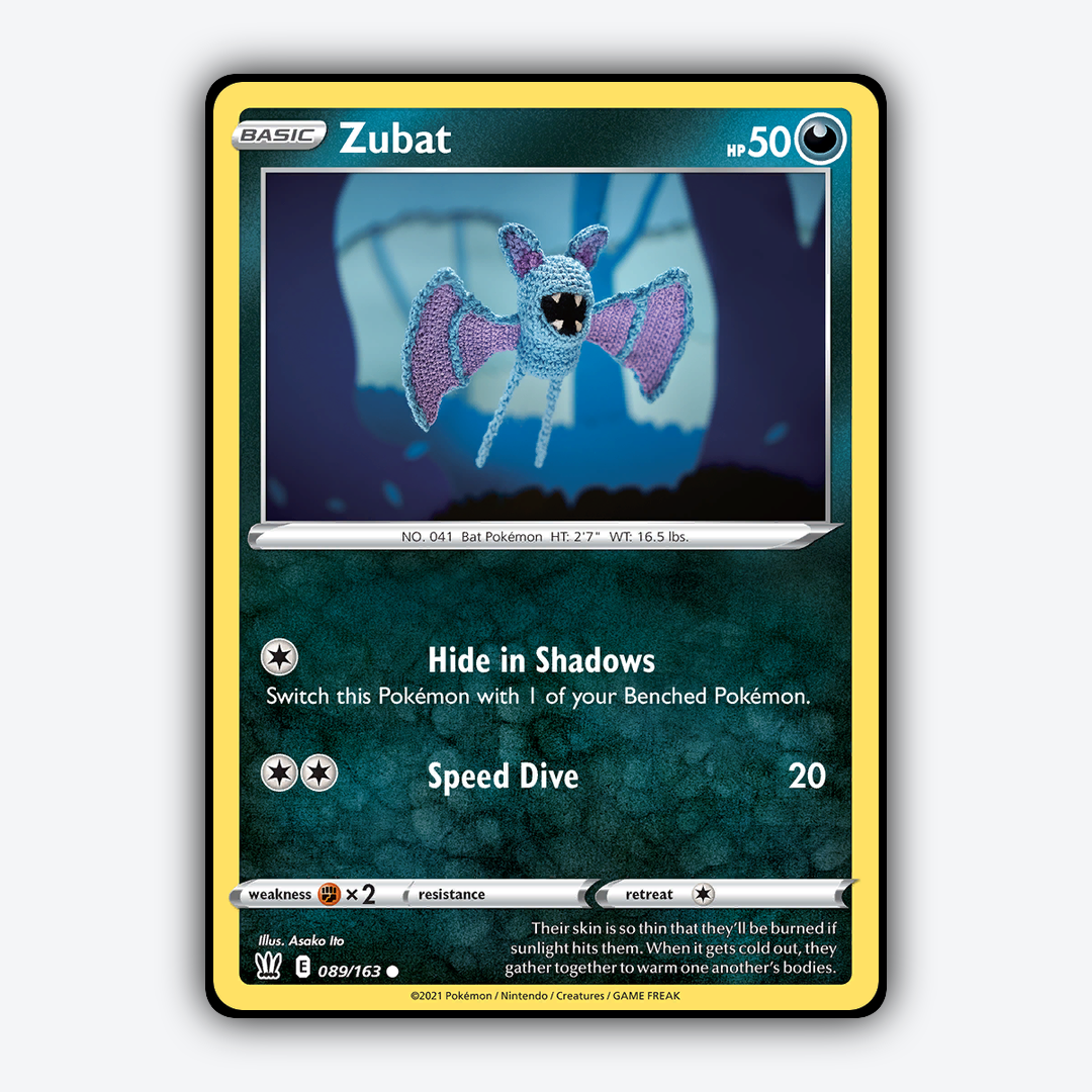 Zubat 089/163 - Battle Styles Set - Card Rug
