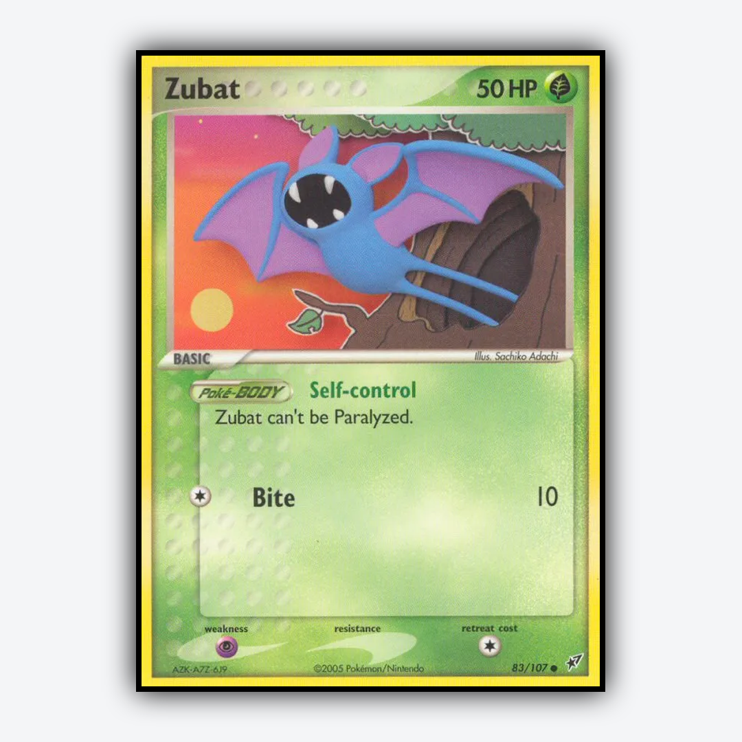 Zubat 083/107 - Deoxys Set - Card Rug