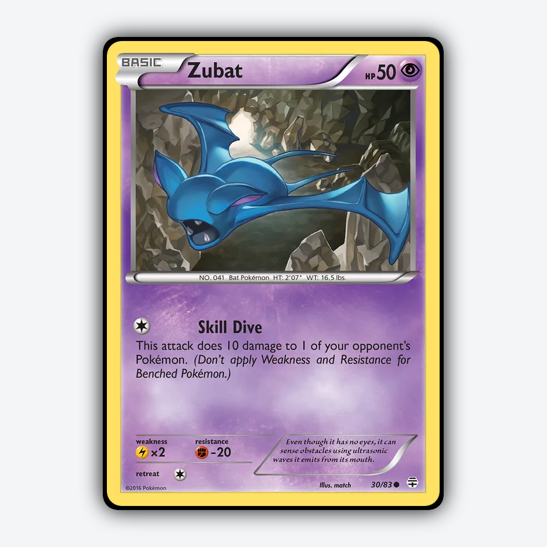 Zubat 030/83 - Generations Set - Card Rug