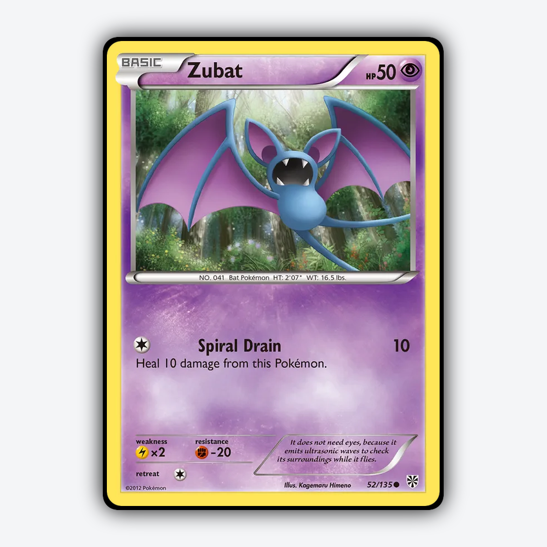 Zubat 052/135 - Plasma Storm Set - Card Rug